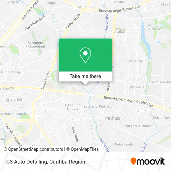 G3 Auto Detailing map