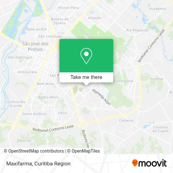 Maxifarma map