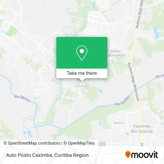 Auto Posto Caximba map