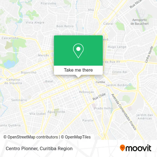 Centro Pionner map