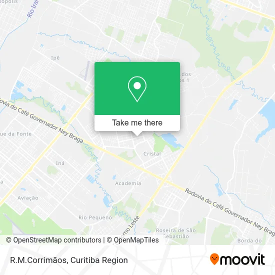 R.M.Corrimãos map