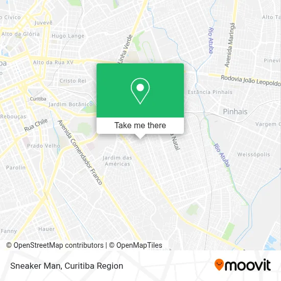 Sneaker Man map