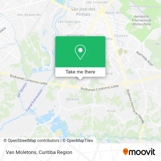 Van Moletons map