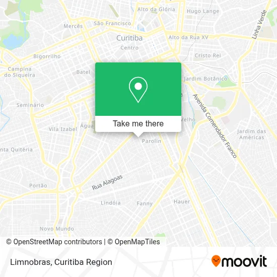 Limnobras map