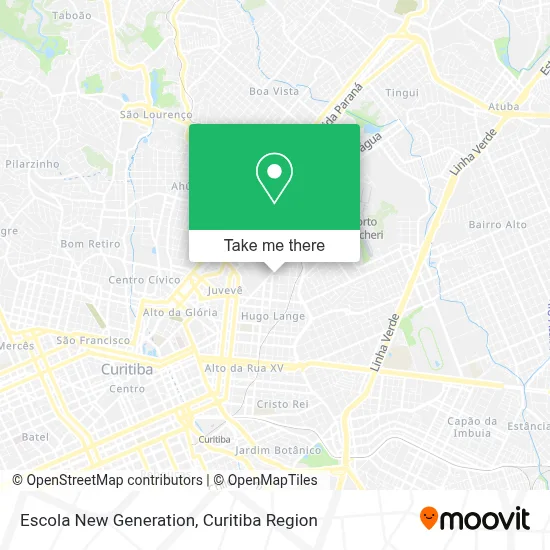 Escola New Generation map
