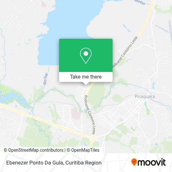 Ebenezer Ponto Da Gula map