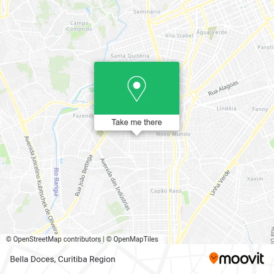 Bella Doces map