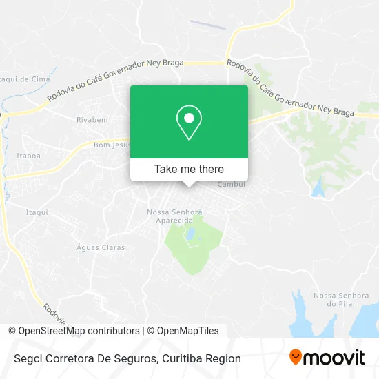 Segcl Corretora De Seguros map