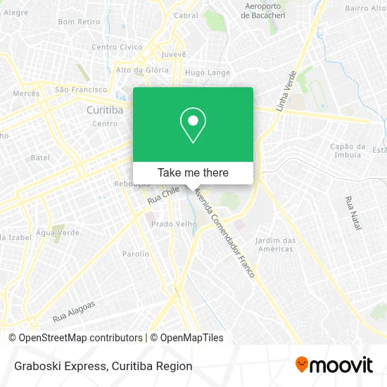 Graboski Express map