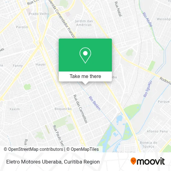 Eletro Motores Uberaba map
