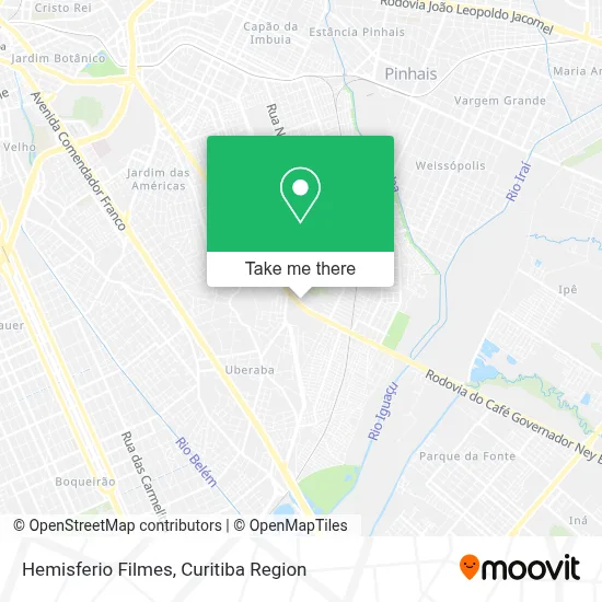 Hemisferio Filmes map
