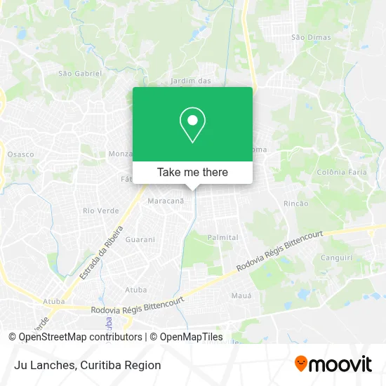 Ju Lanches map