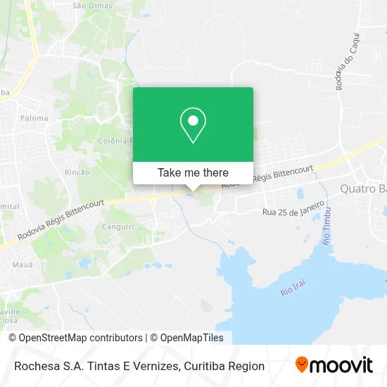 Rochesa S.A. Tintas E Vernizes map