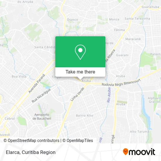 Elarca map