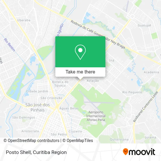 Posto Shell map