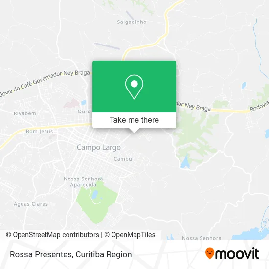 Rossa Presentes map