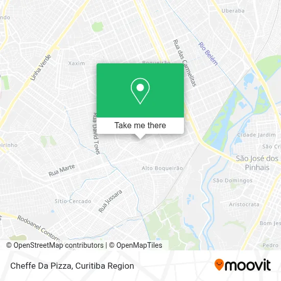 Cheffe Da Pizza map