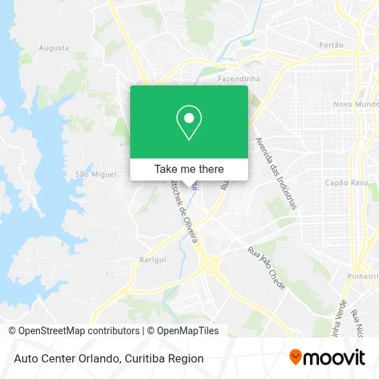 Auto Center Orlando map