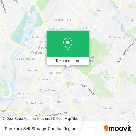 Stockbox Self Storage map
