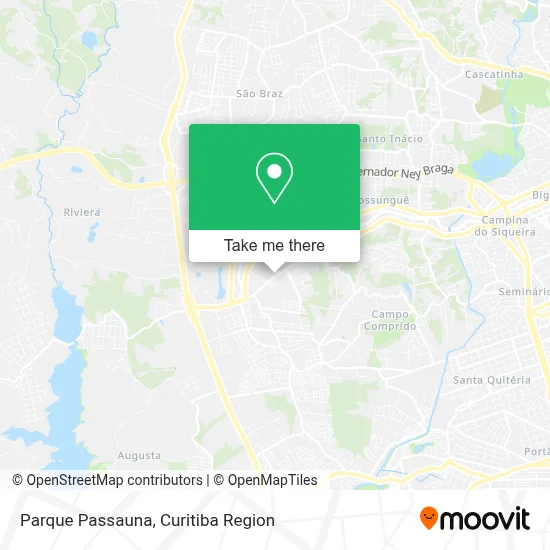 Parque Passauna map