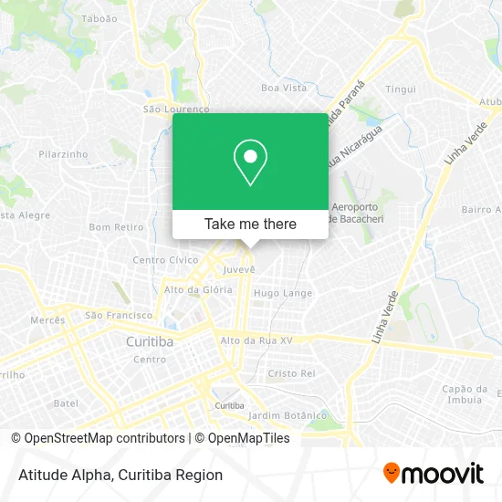Atitude Alpha map