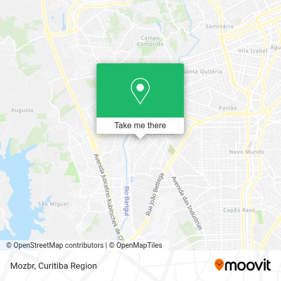 Mozbr map