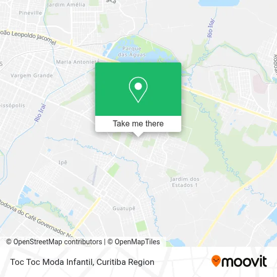 Toc Toc Moda Infantil map