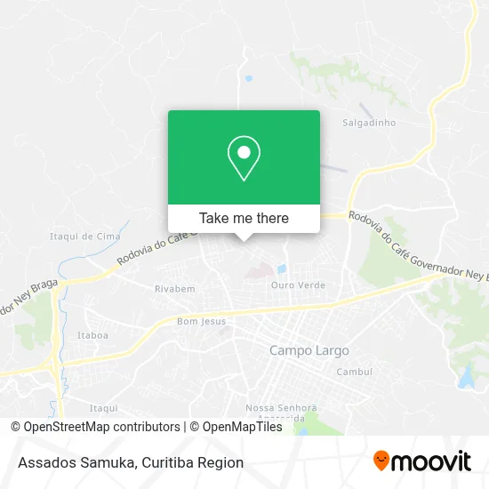 Assados Samuka map