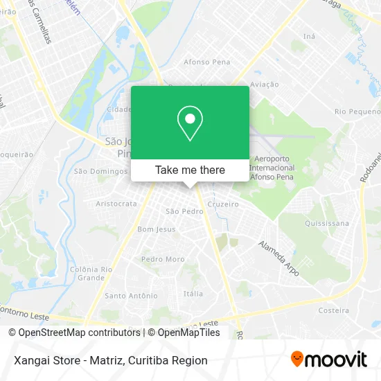 Xangai Store - Matriz map