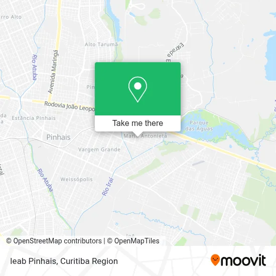 Ieab Pinhais map