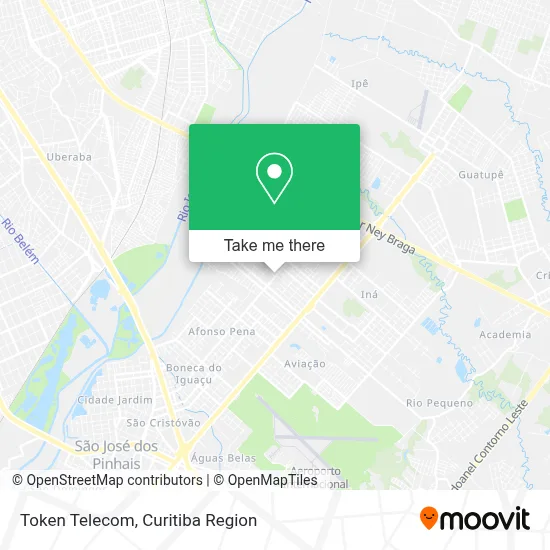 Token Telecom map