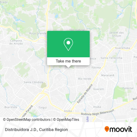 Distribuidora J.D. map