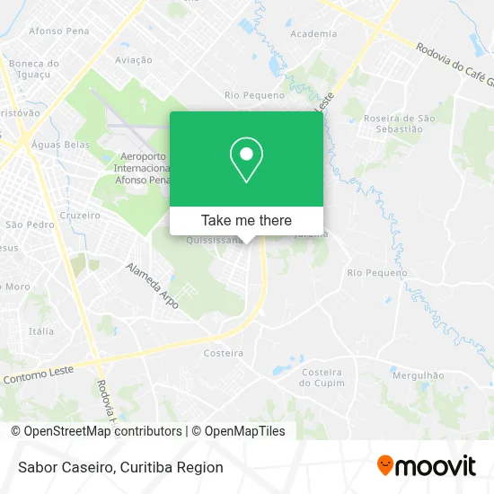Sabor Caseiro map