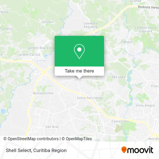 Shell Select map