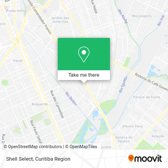 Shell Select map