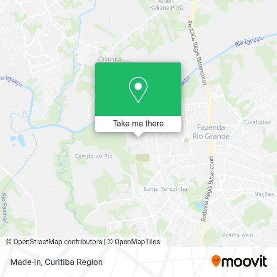 Made-In map