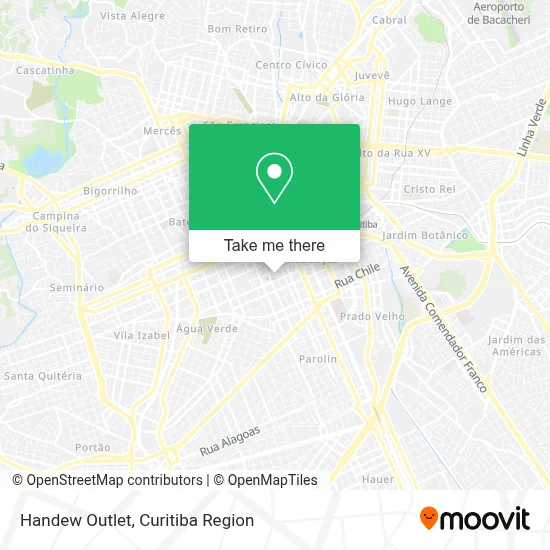 Handew Outlet map