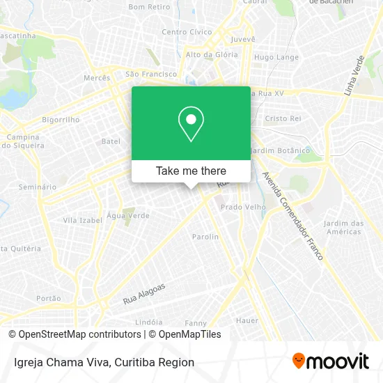 Igreja Chama Viva map