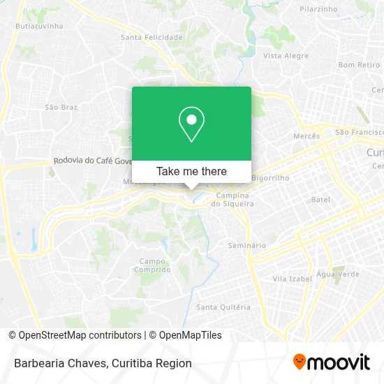 Barbearia Chaves map