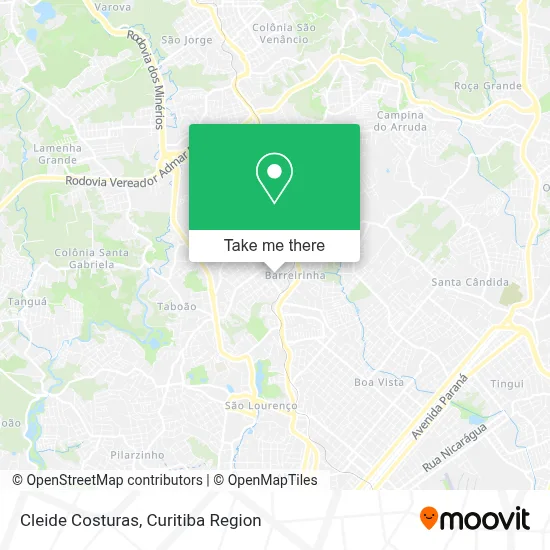 Cleide Costuras map