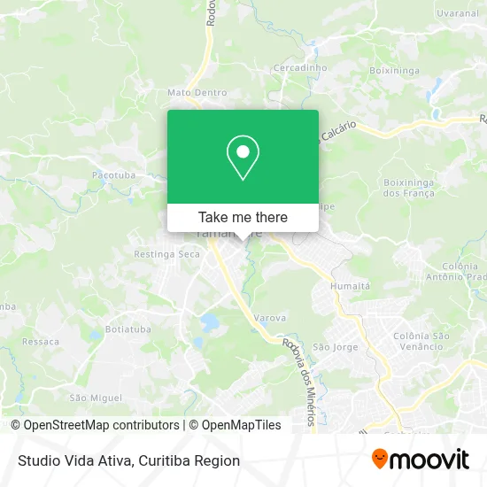 Studio Vida Ativa map
