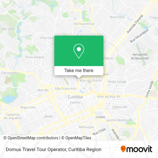 Domus Travel Tour Operator map