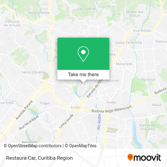Restaura-Car map