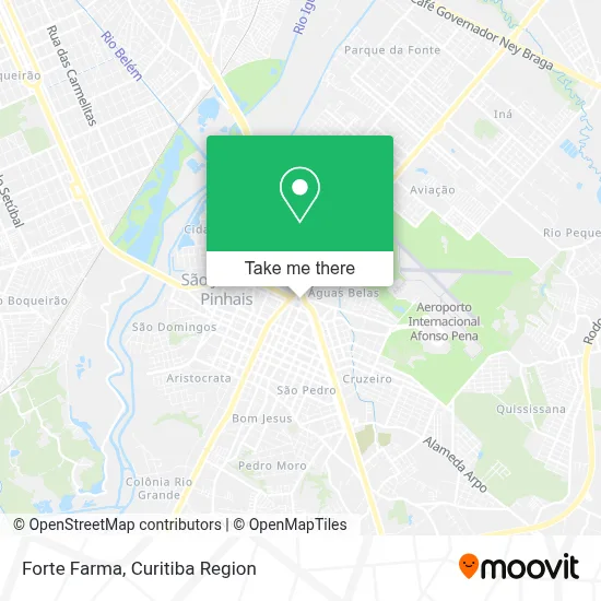 Forte Farma map