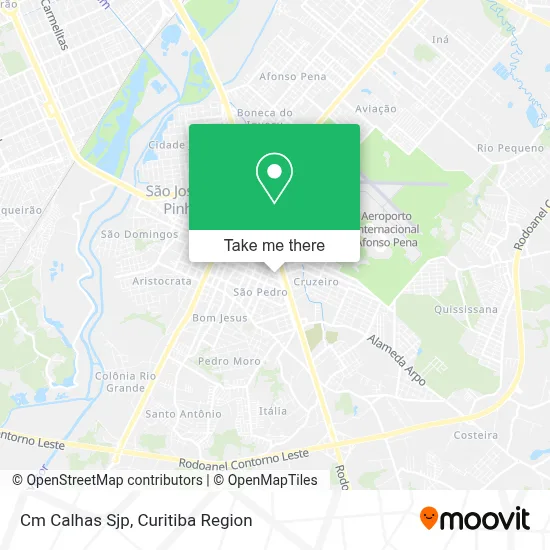Cm Calhas Sjp map