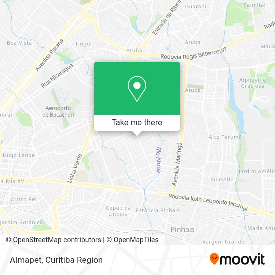 Almapet map