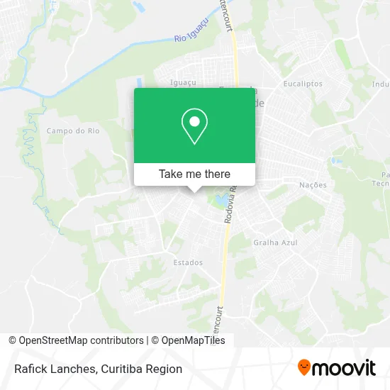 Rafick Lanches map