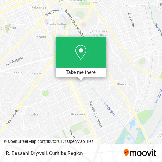 R. Bassani Drywall map