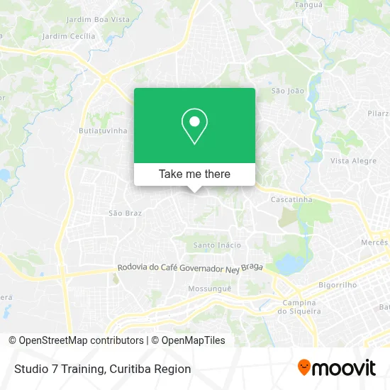 Studio 7 Training map