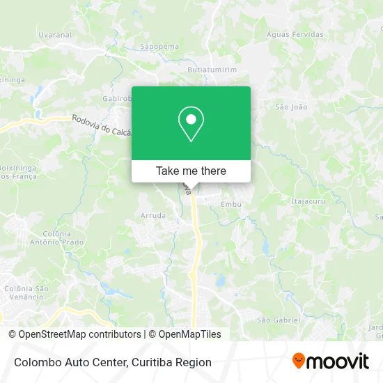 Colombo Auto Center map